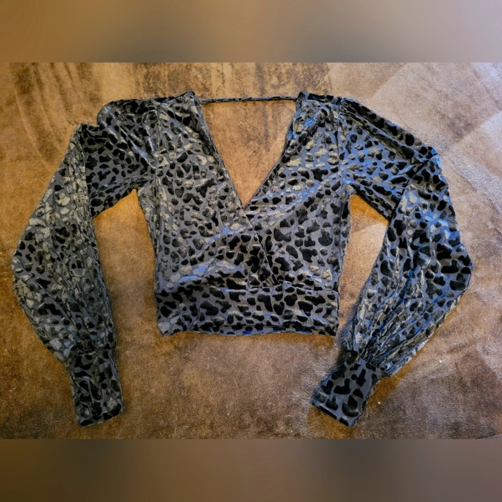 Cheetah Crop Top
